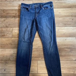Gap Legging Jeans Sz 8/29 Medium Wash In Excellent Condition